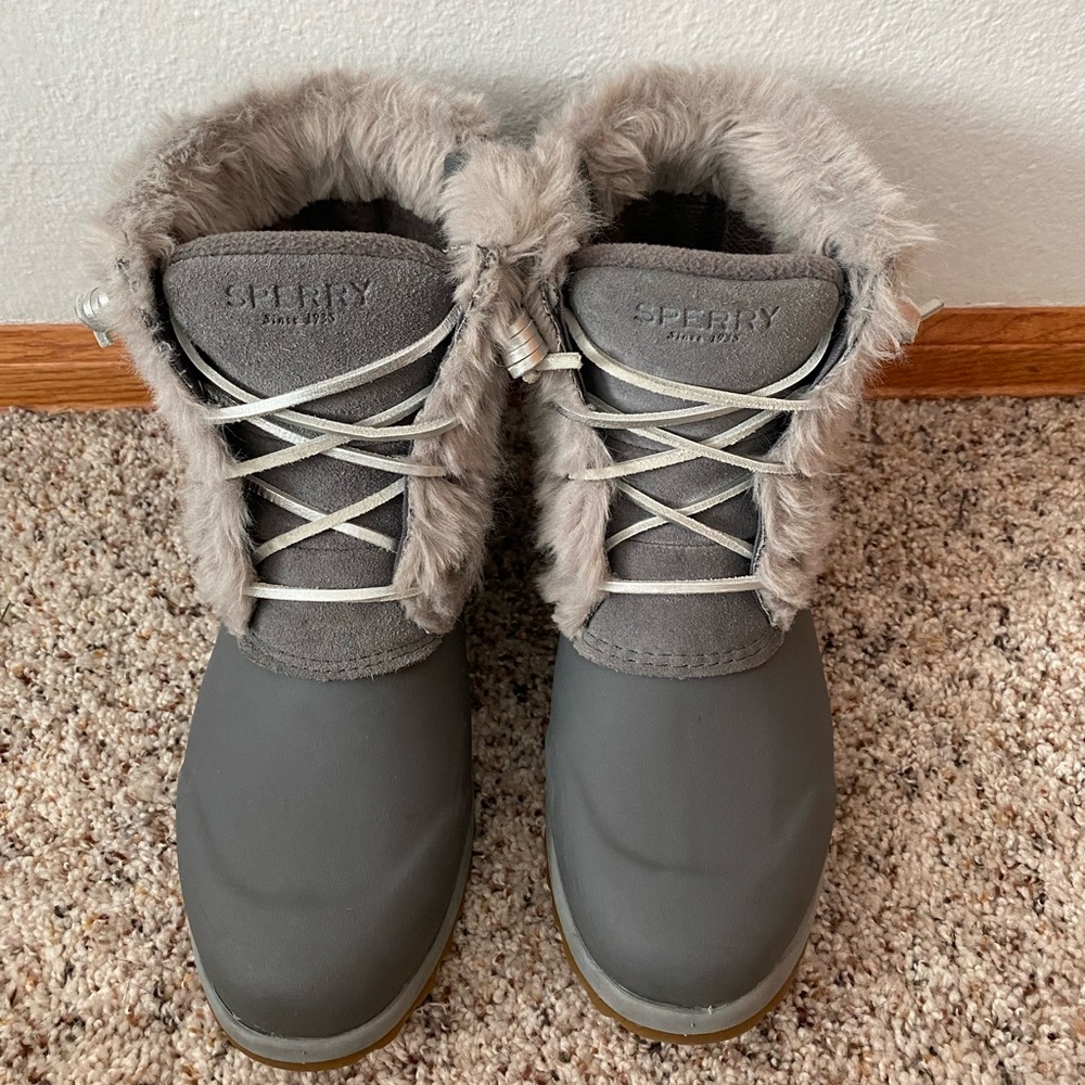 Women's Sperry Maritime Repel Suede Snow Boot w/ Thinsulate